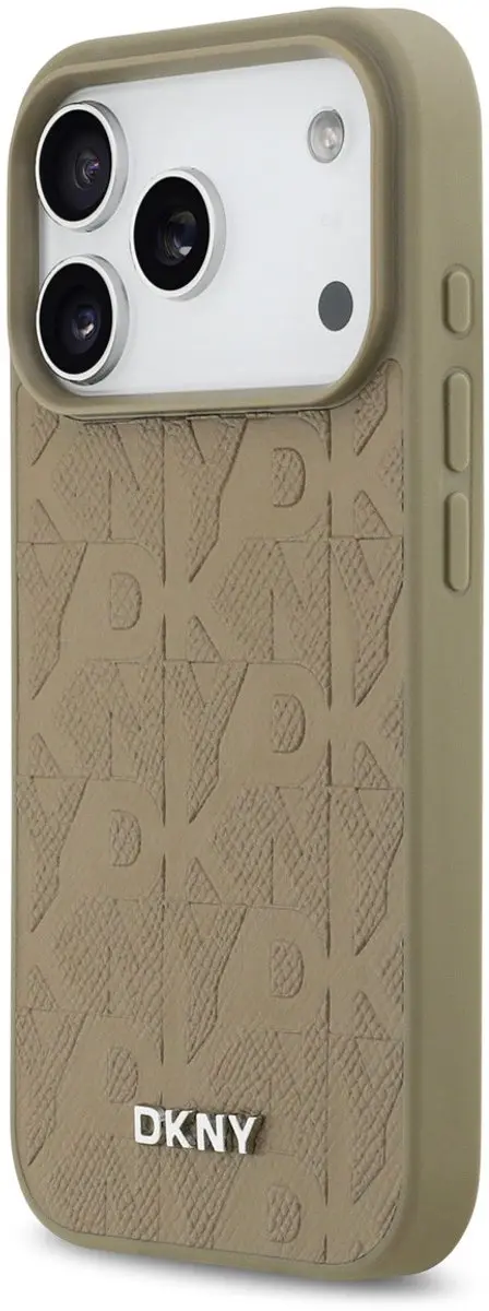 DKNY iPhone 17 Pro MagSafe Hoesje - Taupe