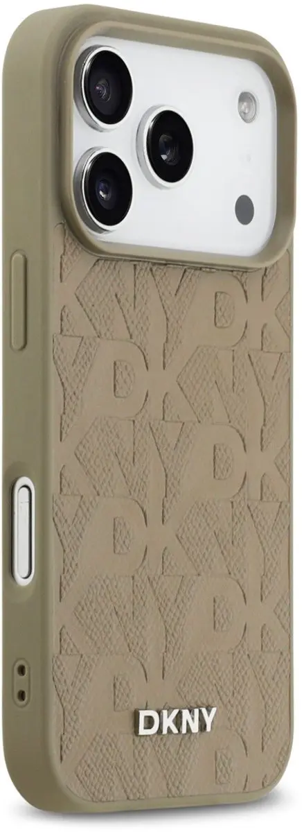 DKNY iPhone 17 Pro MagSafe Hoesje - Taupe