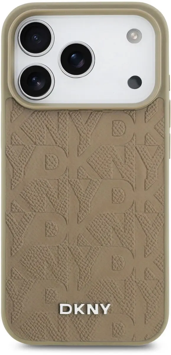 DKNY iPhone 17 Pro MagSafe Hoesje - Taupe