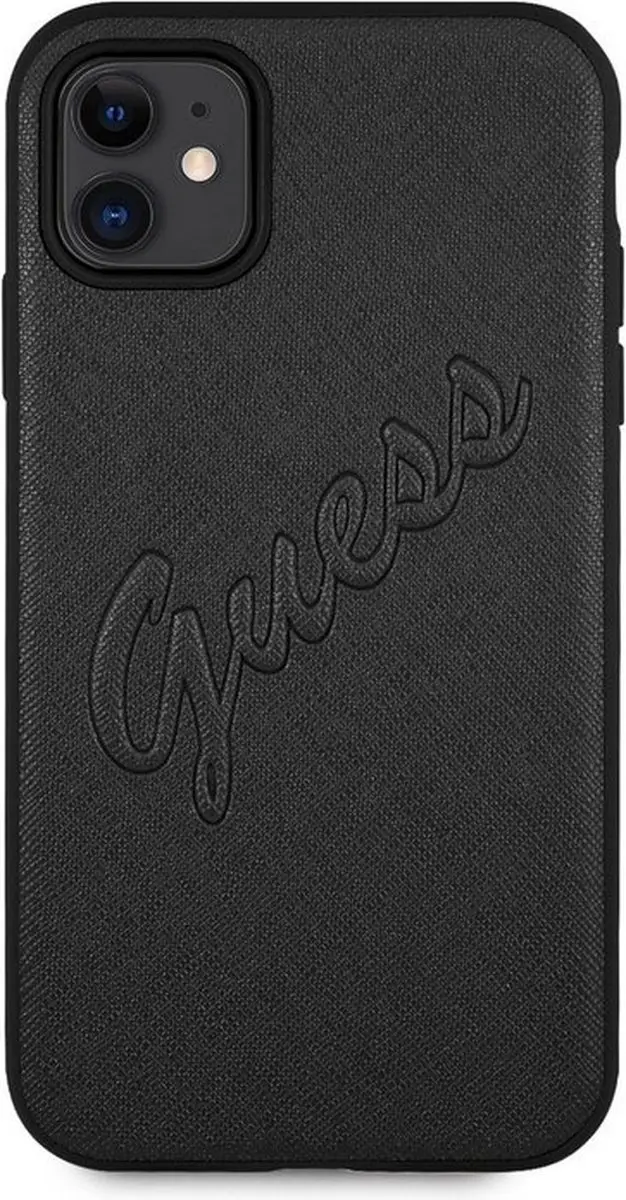 Guess Saffiano Vintage iPhone 11 Hoes
