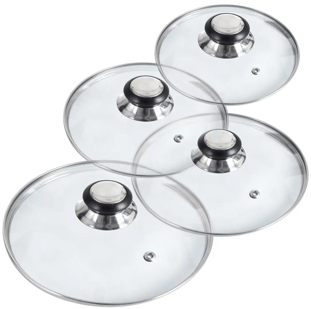Orion Stalen Dekselknoppen - 2 Stuks - Zilver/Zwart - afbeelding 6 van 6