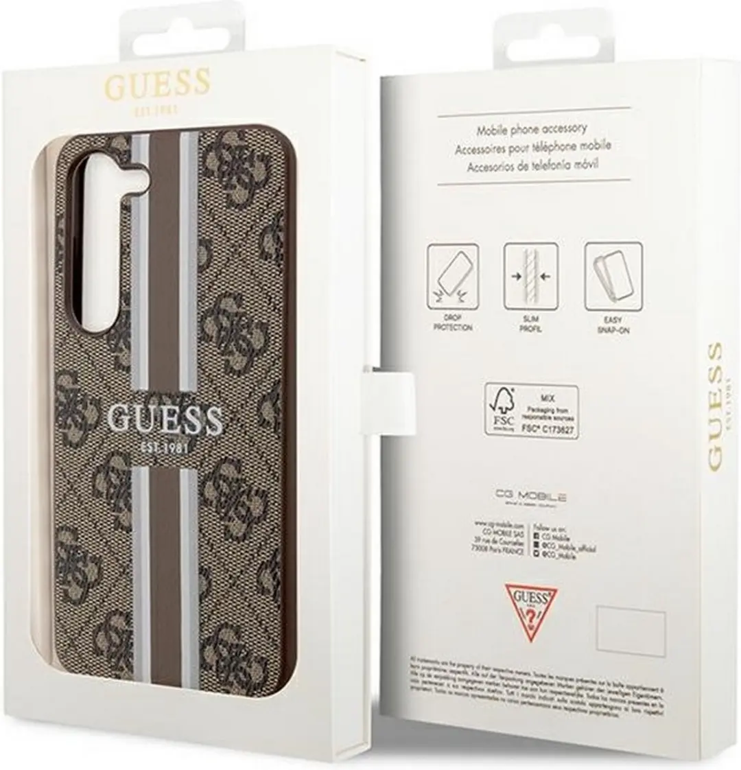 Guess 4G Hoesje Samsung Galaxy S23 Plus - Bruin - afbeelding 6 van 6