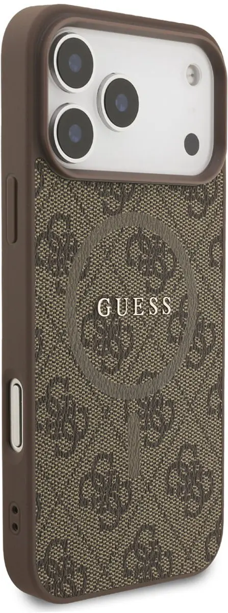 GUESS Back Cover Case iPhone 17 Pro Max - Bruin - MagSafe