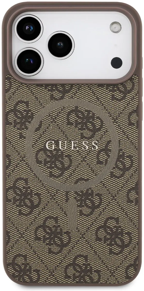 GUESS Back Cover Case iPhone 17 Pro Max - Bruin - MagSafe - afbeelding 6 van 6