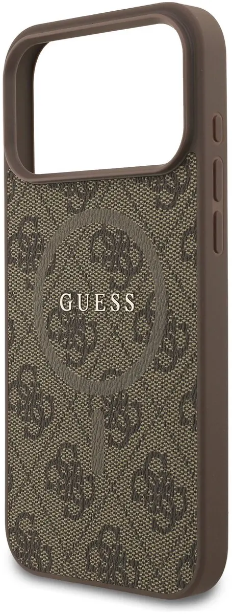 GUESS Back Cover Case iPhone 17 Pro Max - Bruin - MagSafe