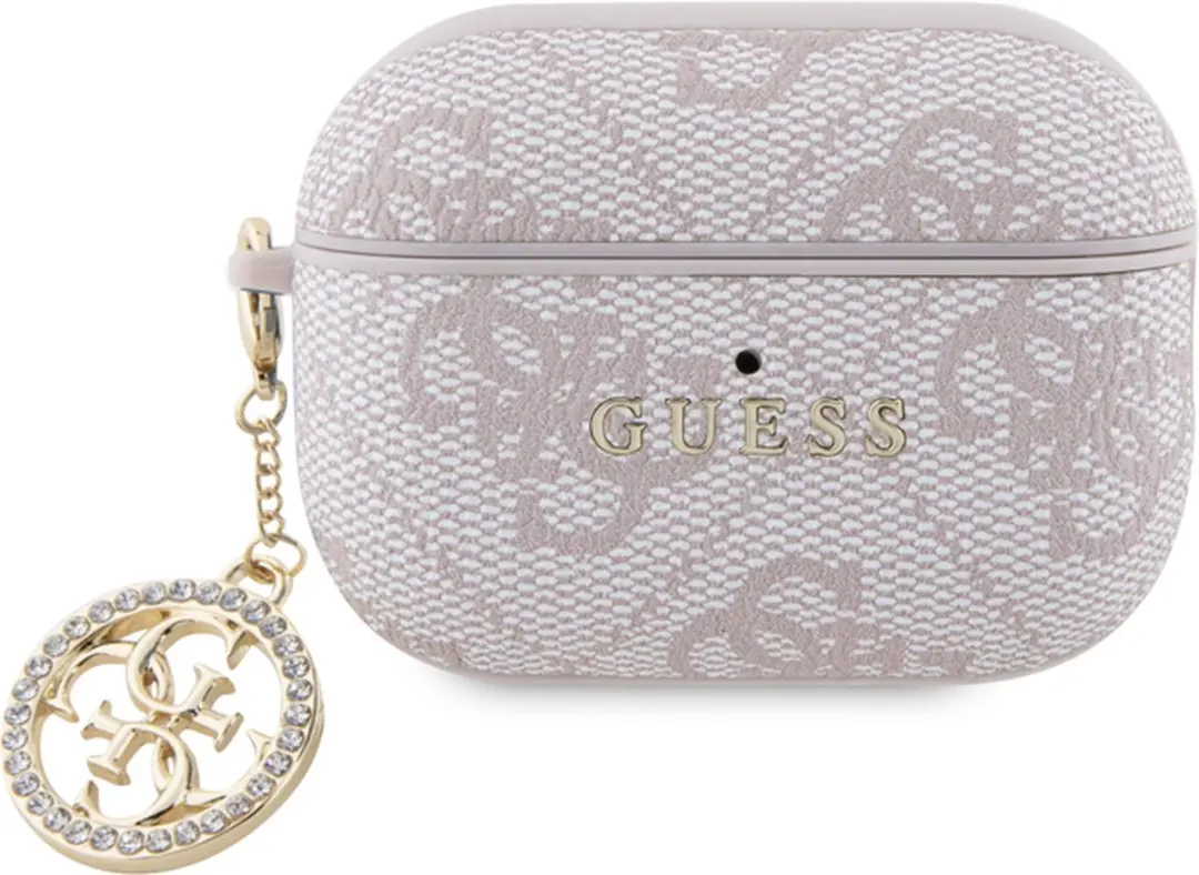 GUESS Strass AirPods Pro 2 Hoesje - Oudroze - MPN 3666339183820