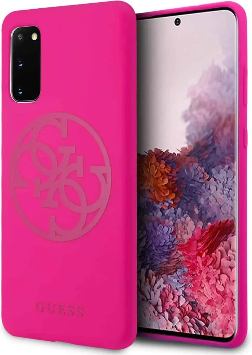 GUESS Silicone 4G Hoesje S20