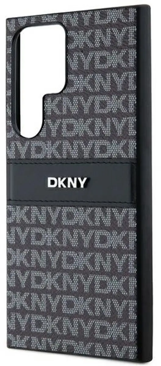 DKNY Telefoonhoes Samsung Galaxy S24 Ultra - Zwart Mono Strepen