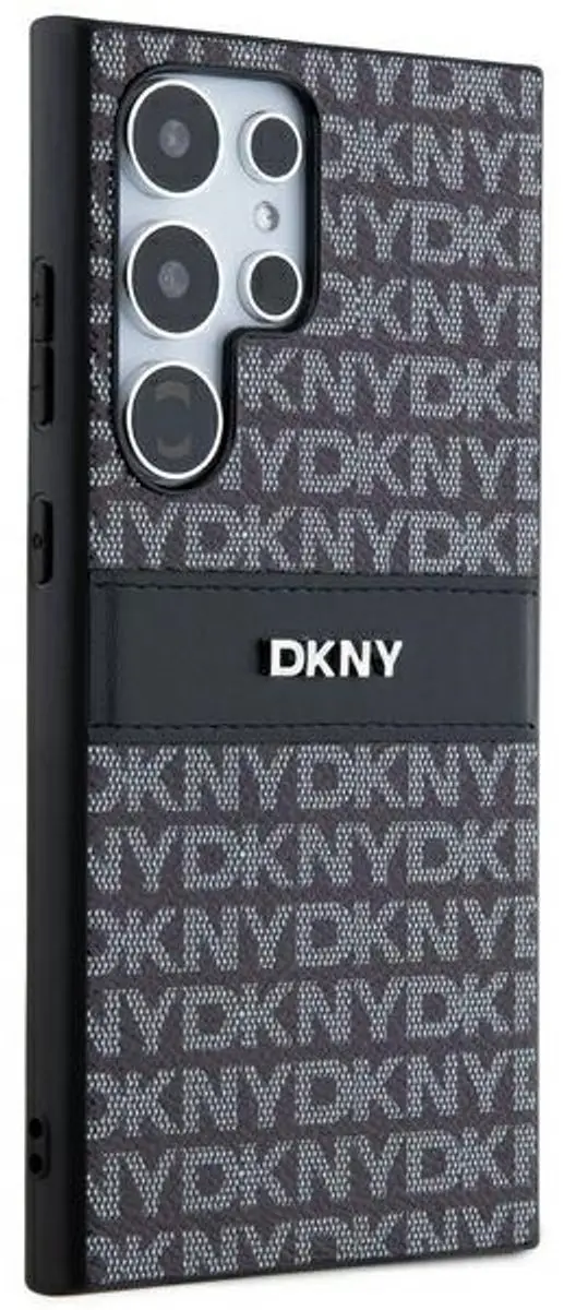DKNY Telefoonhoes Samsung Galaxy S24 Ultra - Zwart Mono Strepen