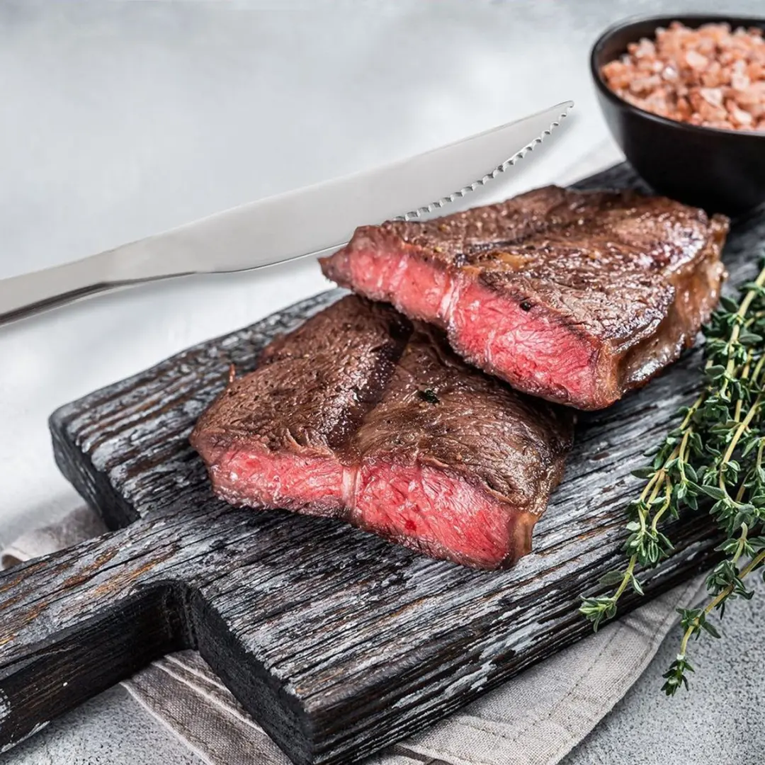 Orion RVS Steak- en Burgermessen - 2 Stuks - Zilver