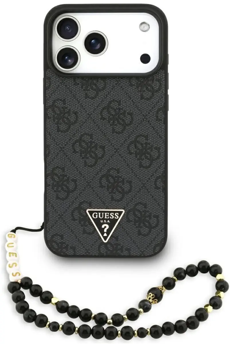 GUESS Case 4G Band Driehoek Logo MagSafe iPhone 17 Pro Max