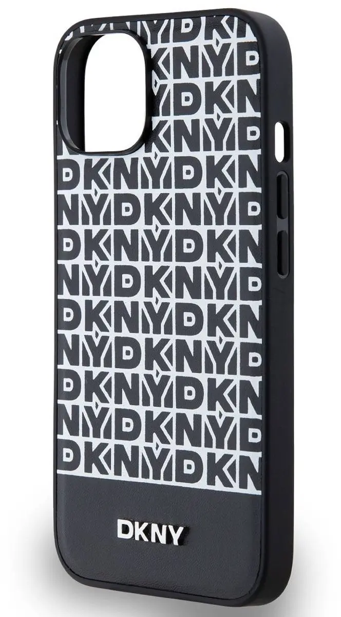 DKNY Repeat Bottom Stripe Back Case MagSafe iPhone 14