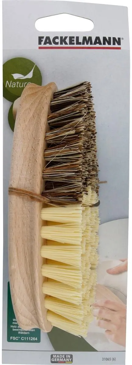 Fackelmann Nature Groenteborstel - FSC-hout