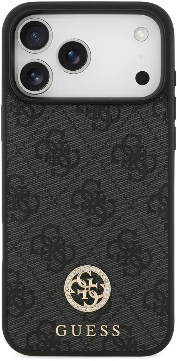 GUESS Back Cover iPhone 17 Pro Max GUHCP17XPCUGBK - Zwart