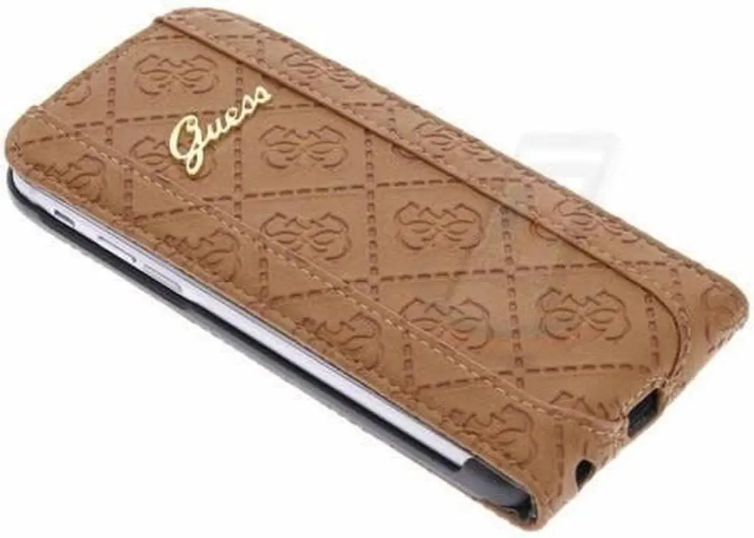 Guess iPhone 6 Scarlett Flap Case GUEGUFLP6SCCO - Bruin - afbeelding 3 van 5
