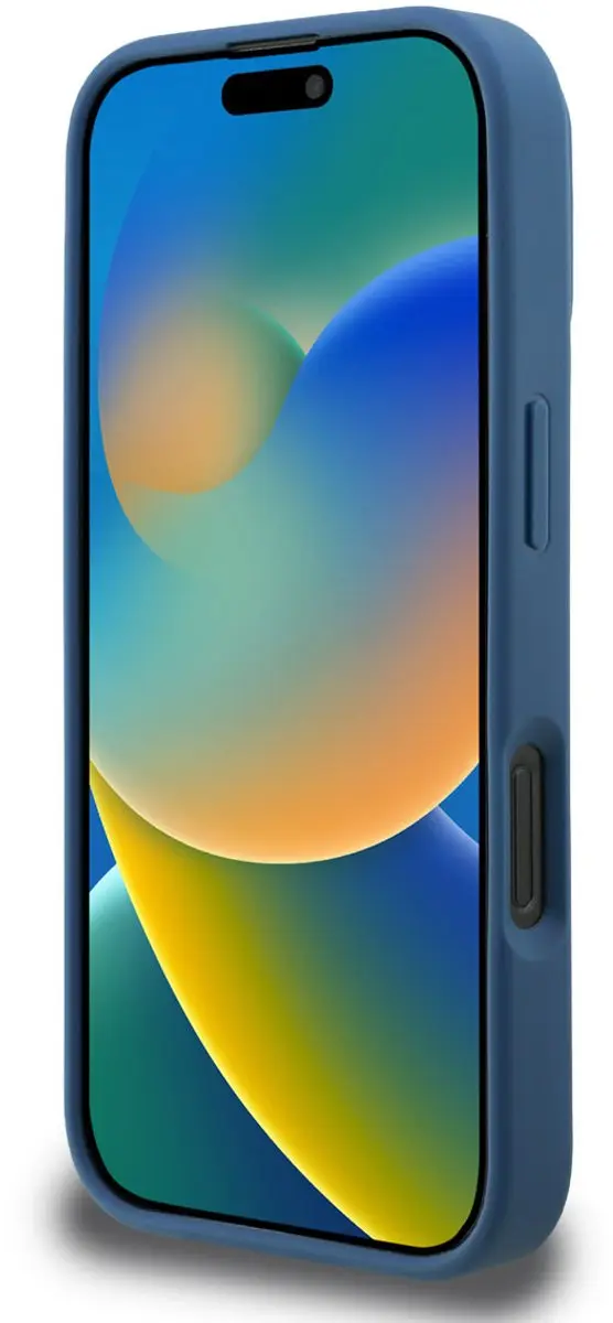 GUESS iPhone 16 Pro Hoesje - Blauw - 3666339526405