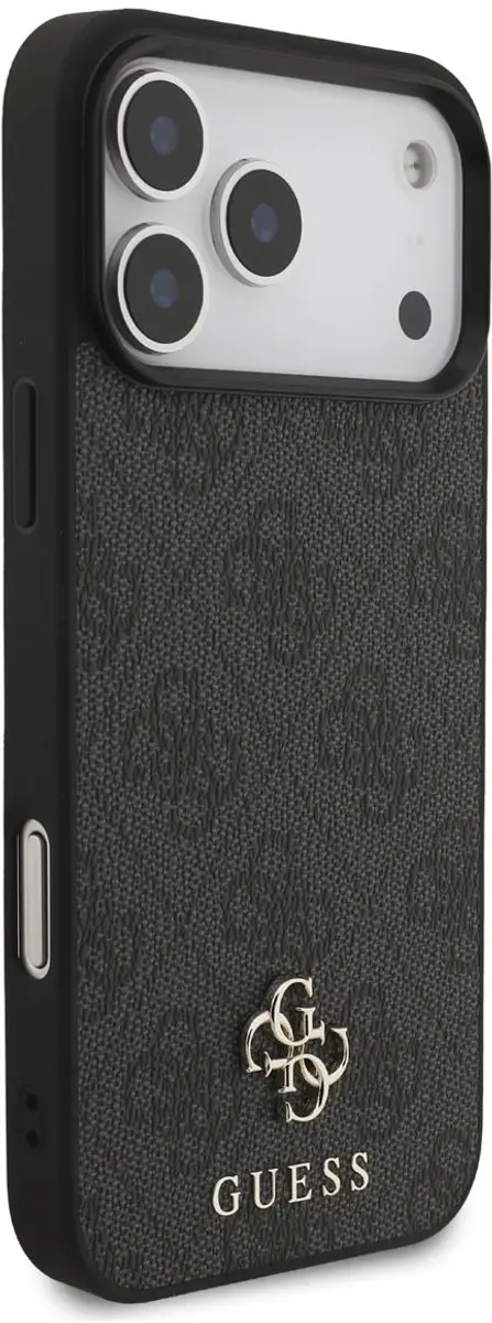 GUESS Back Cover voor iPhone 17 Pro Max - Zwart - 3666339490591
