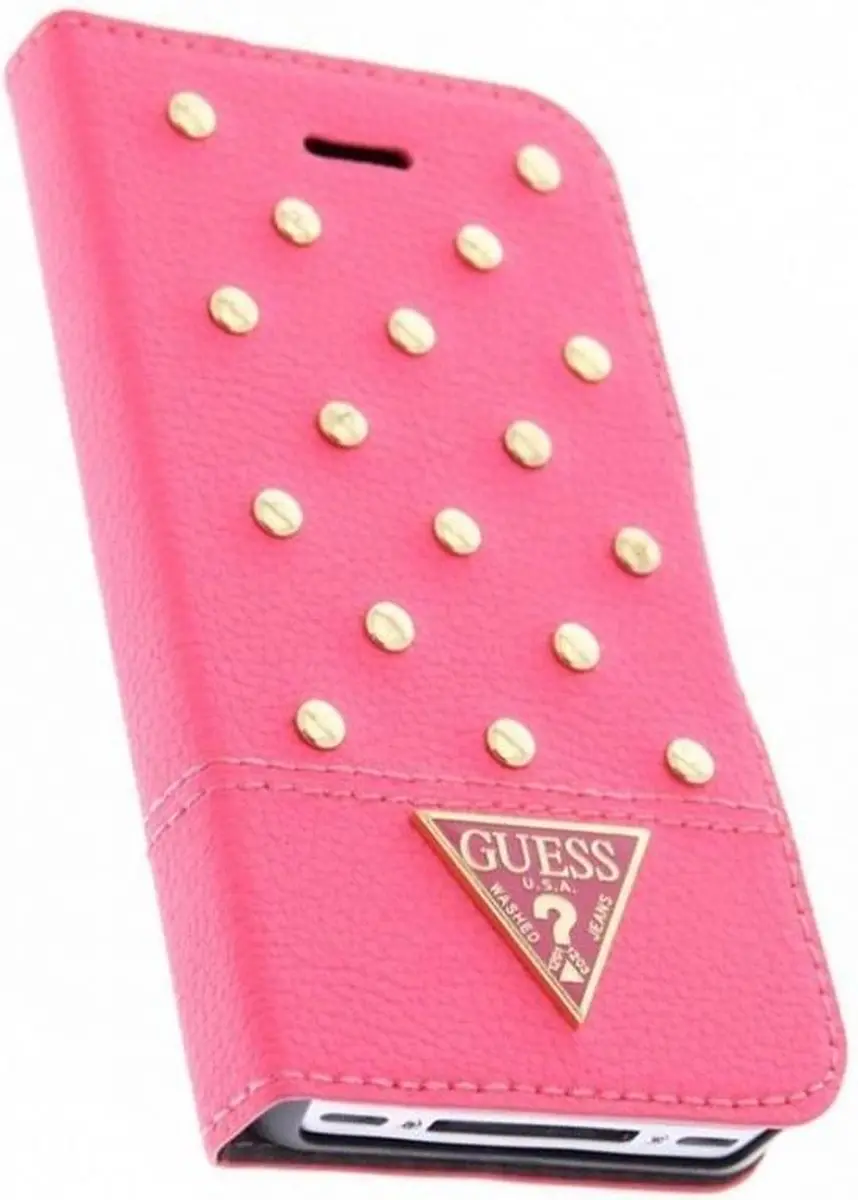 Guess Tessi Folio Case iPhone 4/4s - Roze - MPN 4S00001211