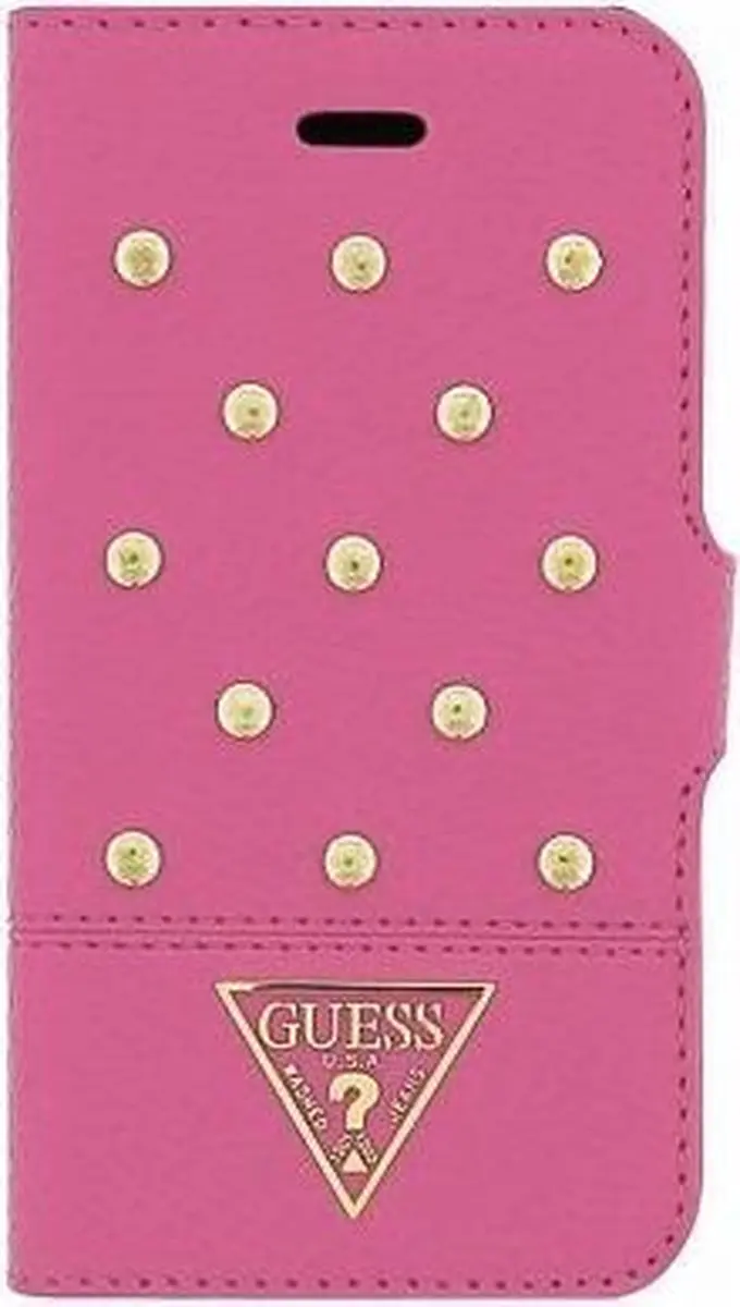 Guess Tessi Folio Case iPhone 4/4s - Roze - MPN 4S00001211