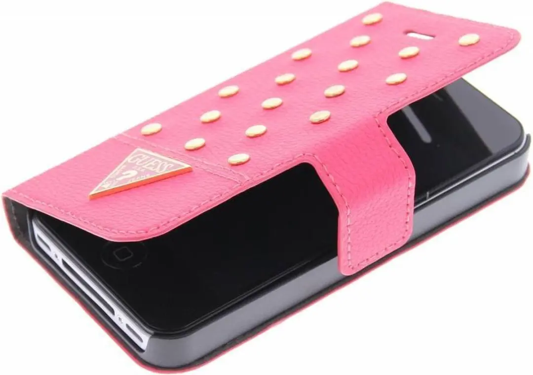 Guess Tessi Folio Case iPhone 4/4s - Roze - MPN 4S00001211