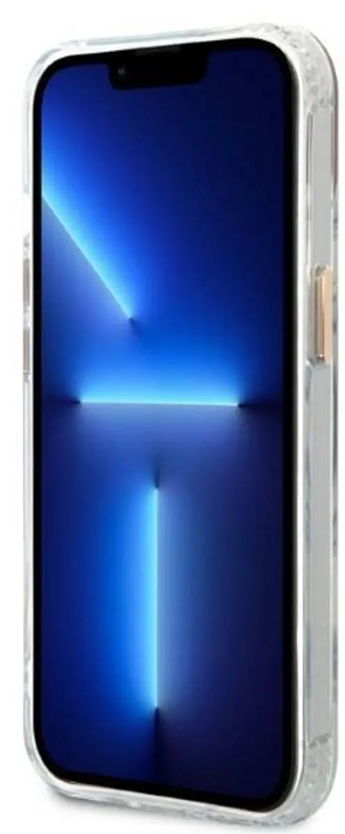 GUESS Translucent Back Case iPhone 13 - Goud - MagSafe - afbeelding 6 van 6