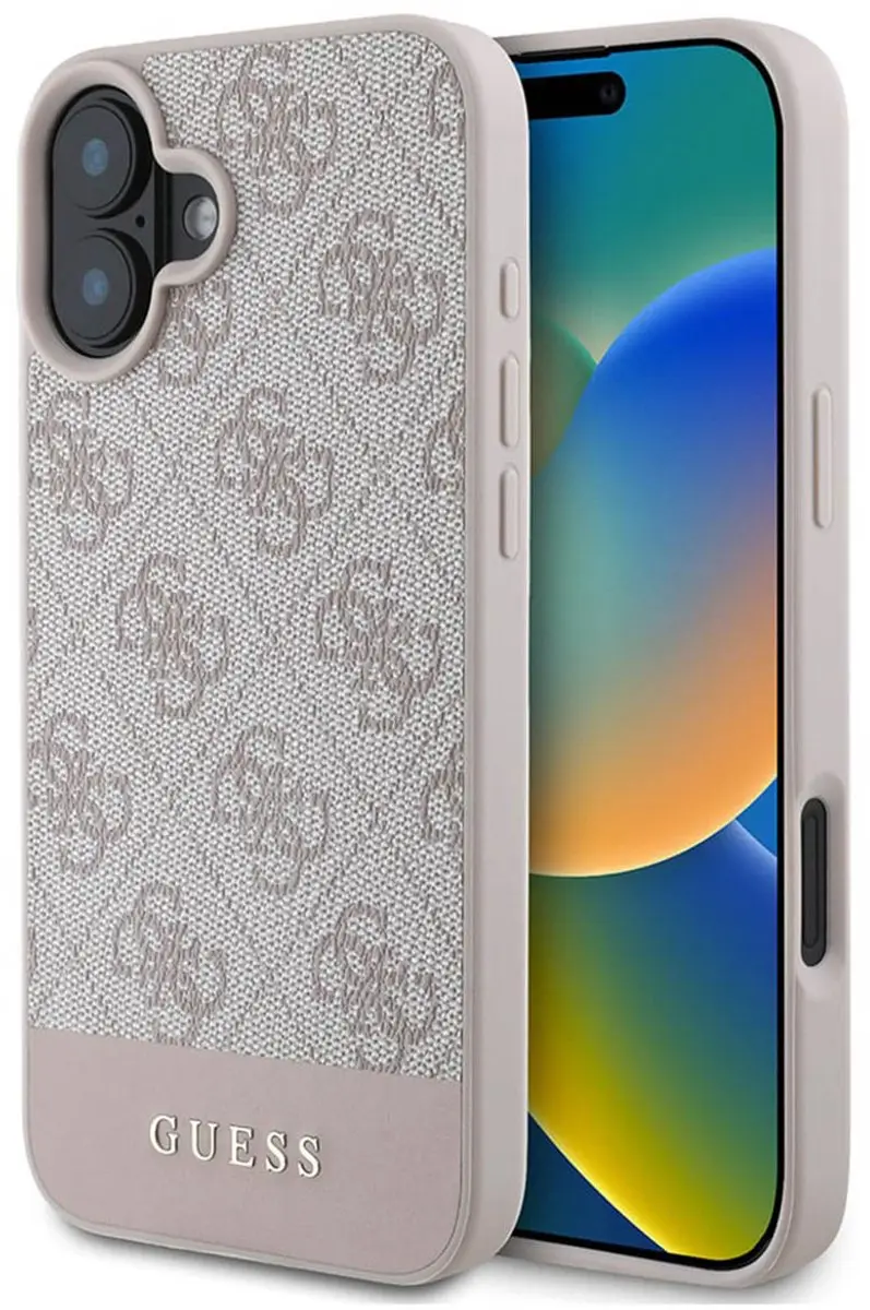 Guess GUHCP16SG4GLPI Hoesje iPhone 16 - Roze
