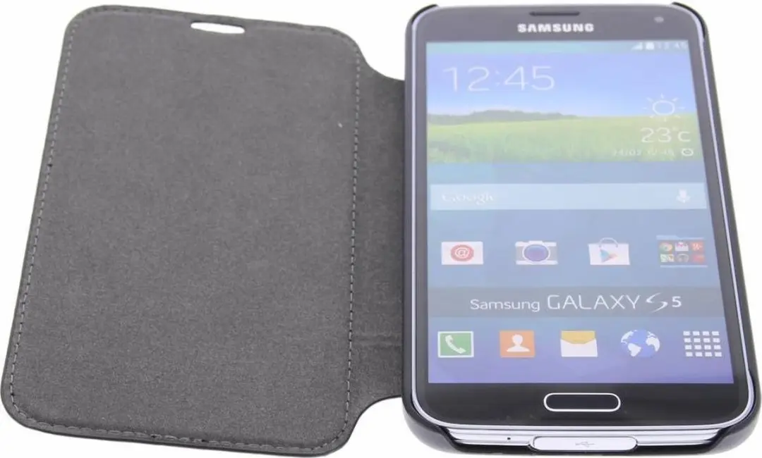 GUESS S206-12 Hoesje Samsung Galaxy S5 - Zwart