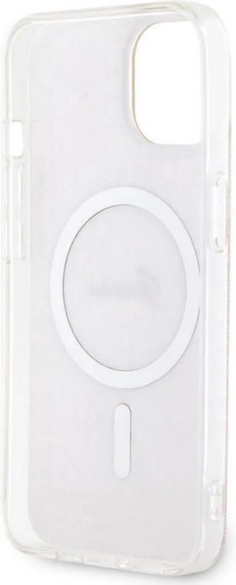 Guess 4G MagSafe Back Case - iPhone 14 Roze
