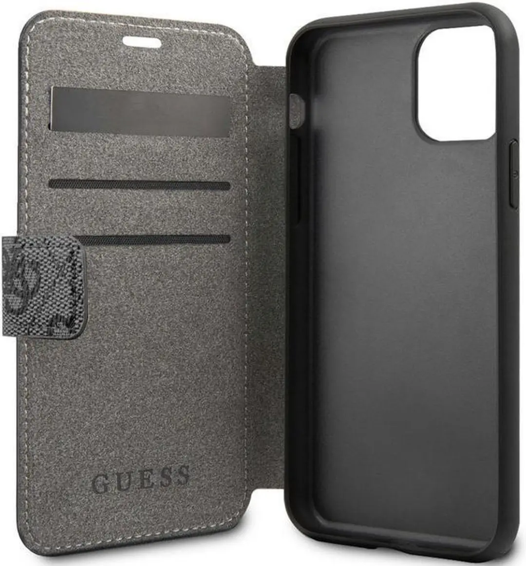 Guess 4G Book Case iPhone 11 - Grijs