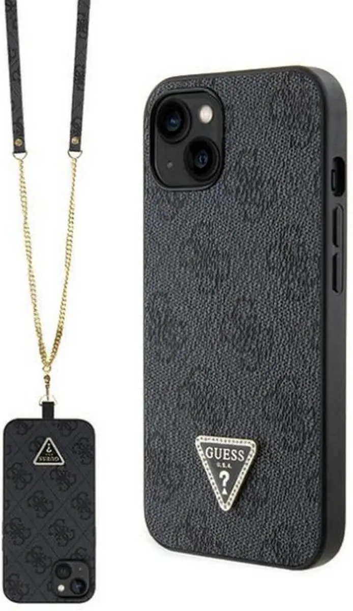 GUESS 4G Triangle Crossbody Case GUHCP134GTB