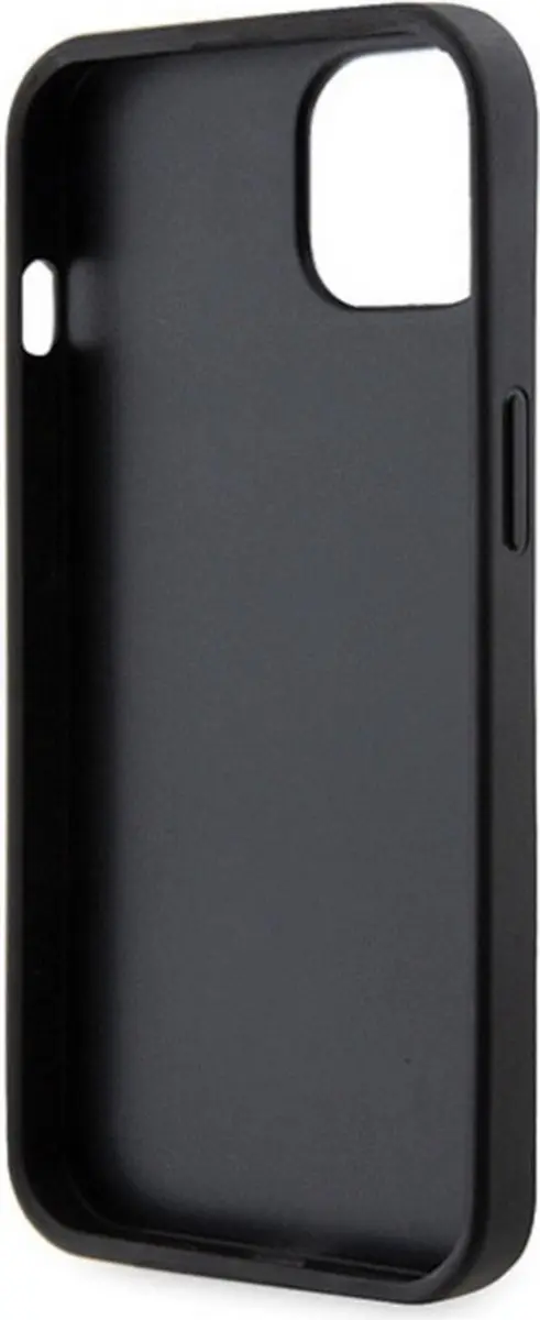 GUESS 4G Triangle Crossbody Case GUHCP134GTB - iPhone 13 - Zwart