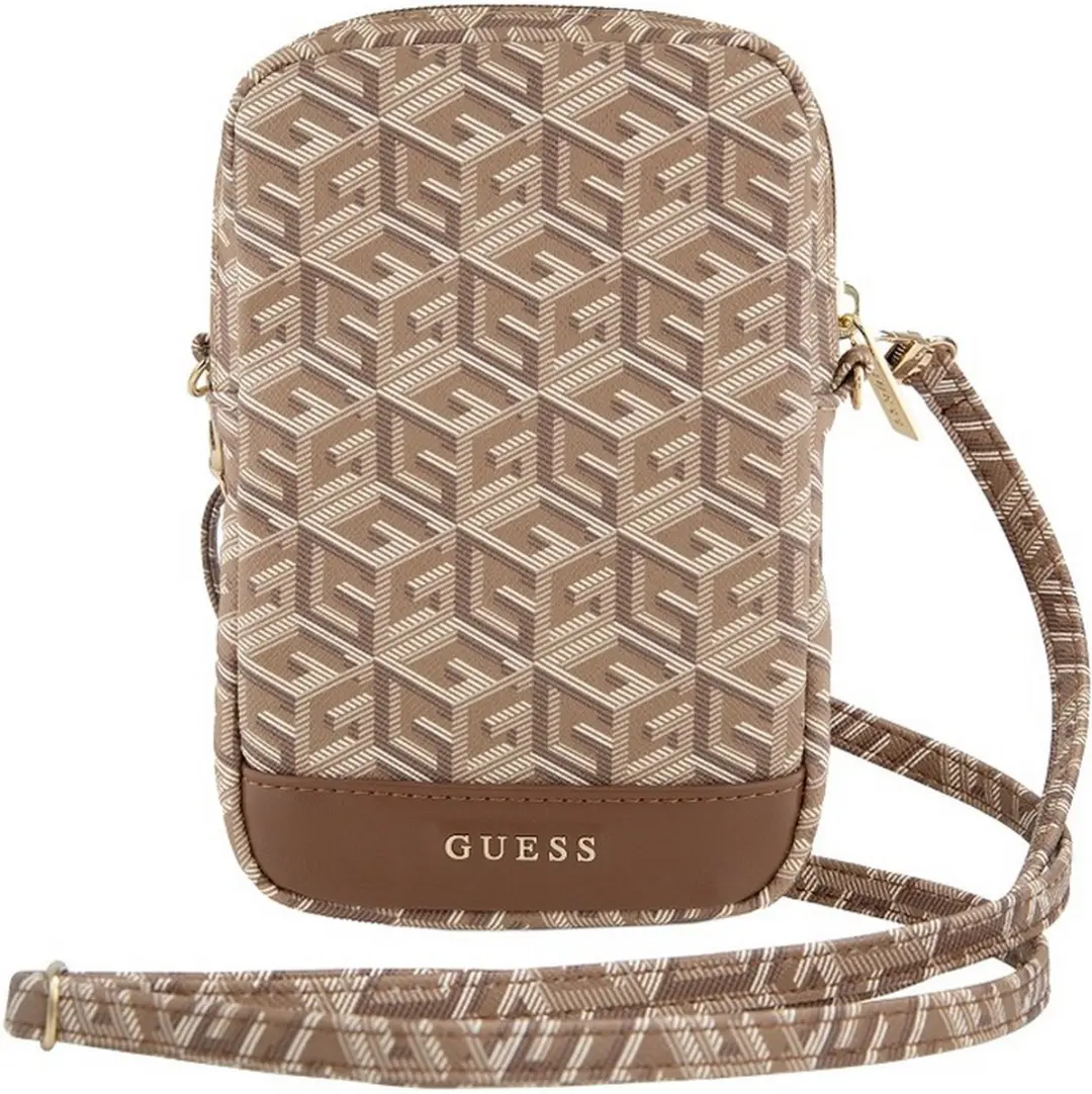 GUESS G-Cube Wallet Pouch 7 Inch
