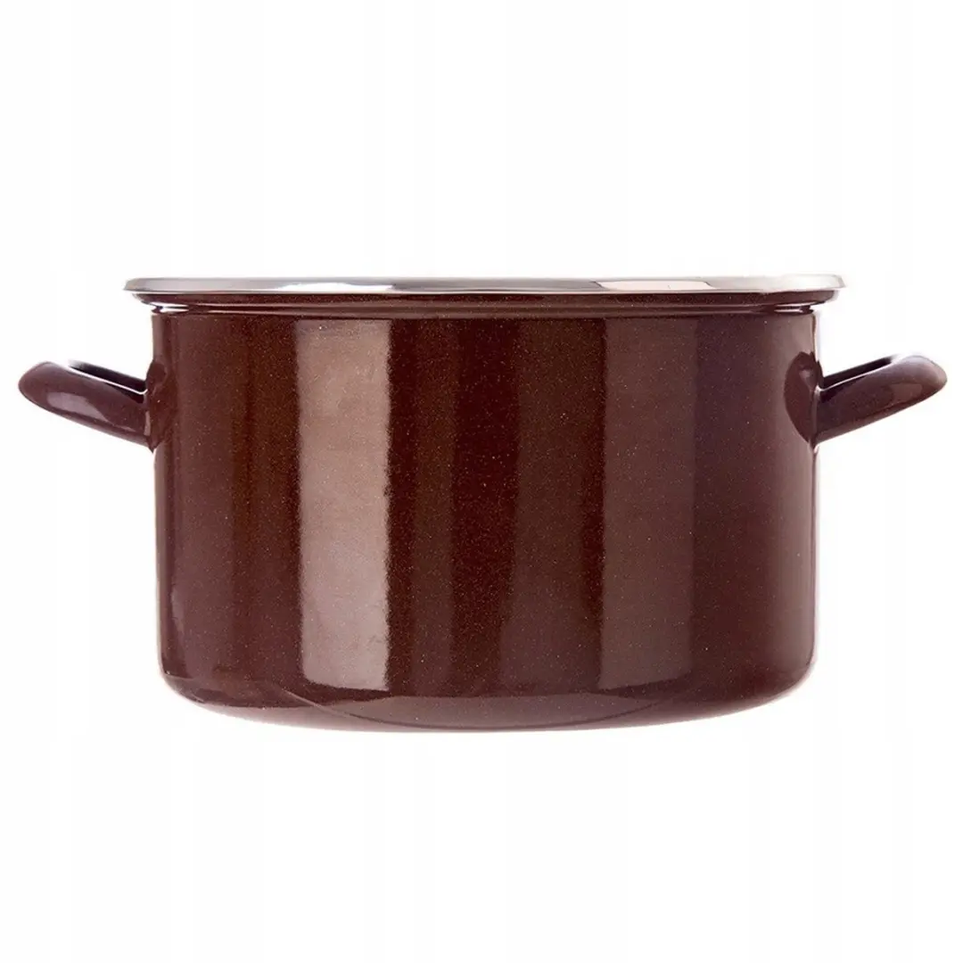 Orion Bruine Emaille Pan 22cm - 4L