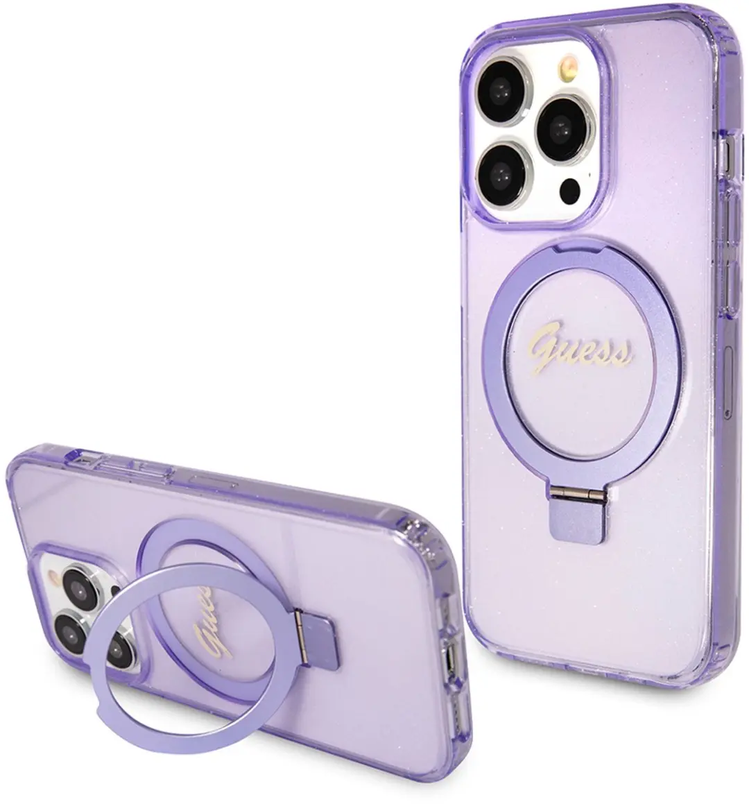 GUESS Ring Glitter Back Case