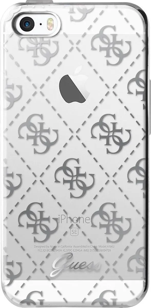 GUESS 4G TPU Back Case GUHCPSETR4GSI