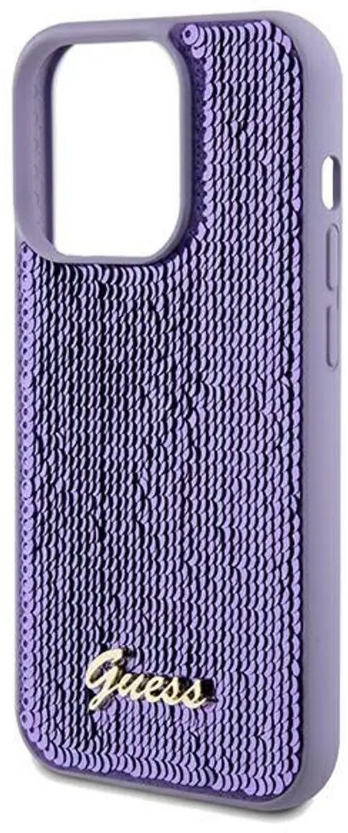 Guess Sequin Serie Hoesje iPhone 13 Pro - Fiolet