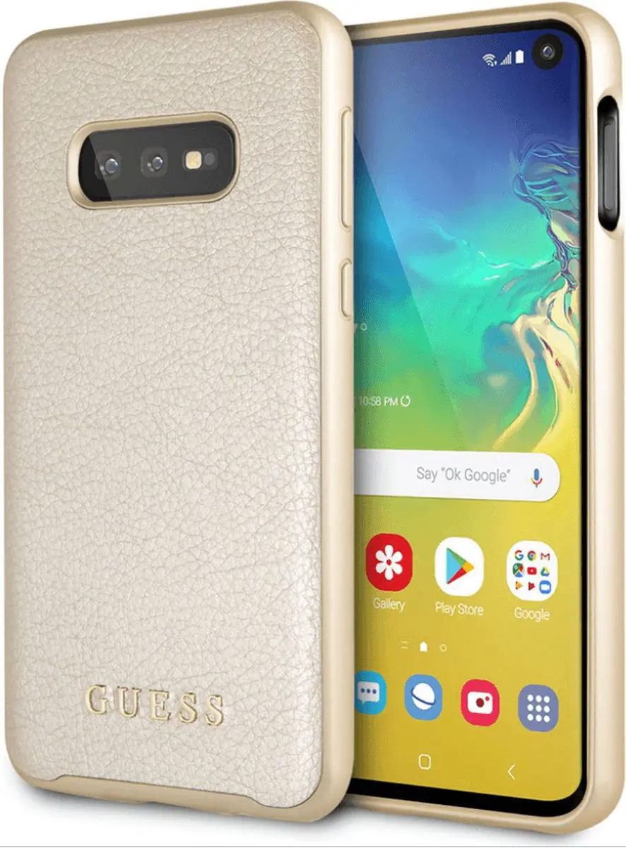 Guess Backcase Hoesje S212-5 - Samsung Galaxy S10e - Goud
