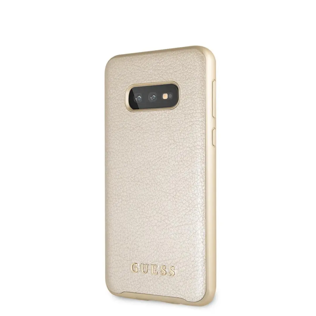 Guess Backcase Hoesje S212-5 - Samsung Galaxy S10e - Goud