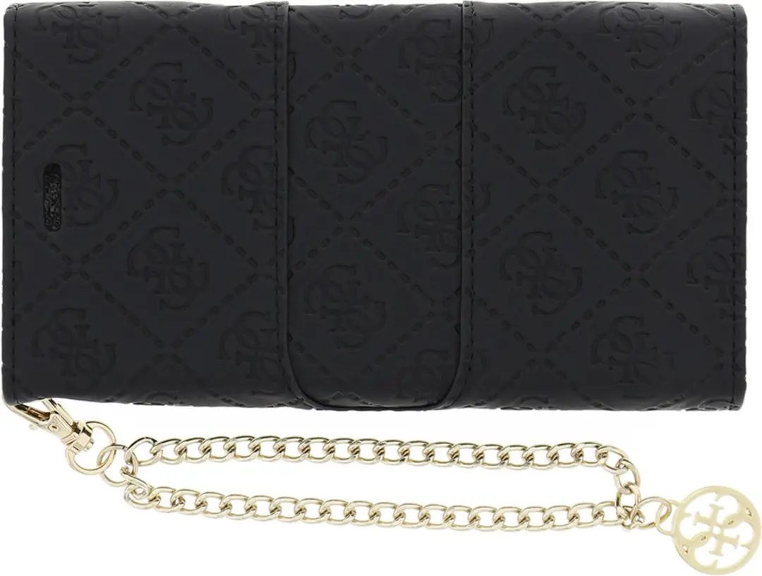 Guess Scarlett Book Case iPhone 6/6s Plus - 3 Pasjes - Zwart - afbeelding 2 van 3