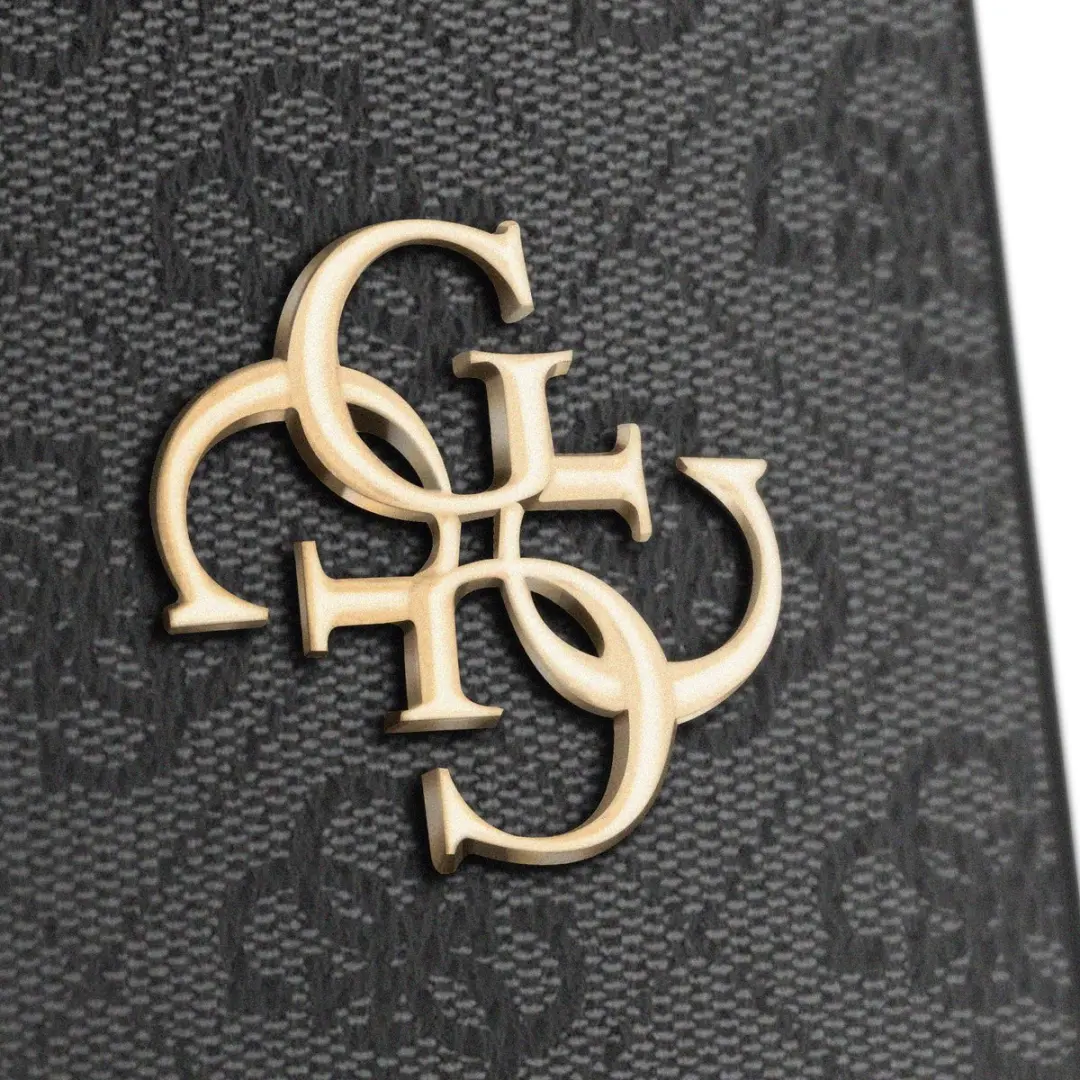 GUESS 4G Metal Logo Telefoonhoesje iPhone 16/17 - Grijs - afbeelding 6 van 6
