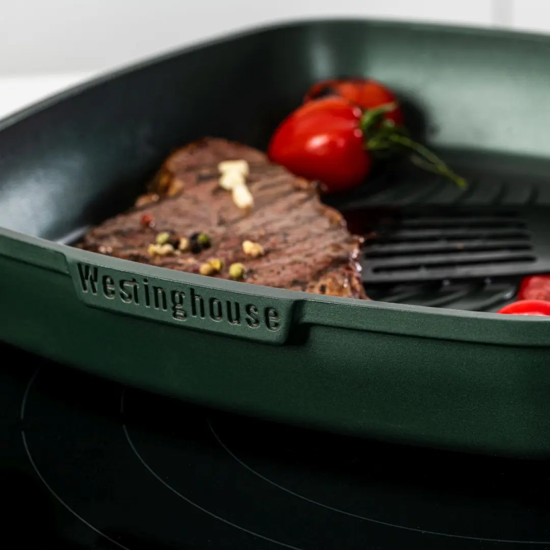 Westinghouse Performance Grillpan Ø28cm - Inductie - Groen - afbeelding 6 van 6