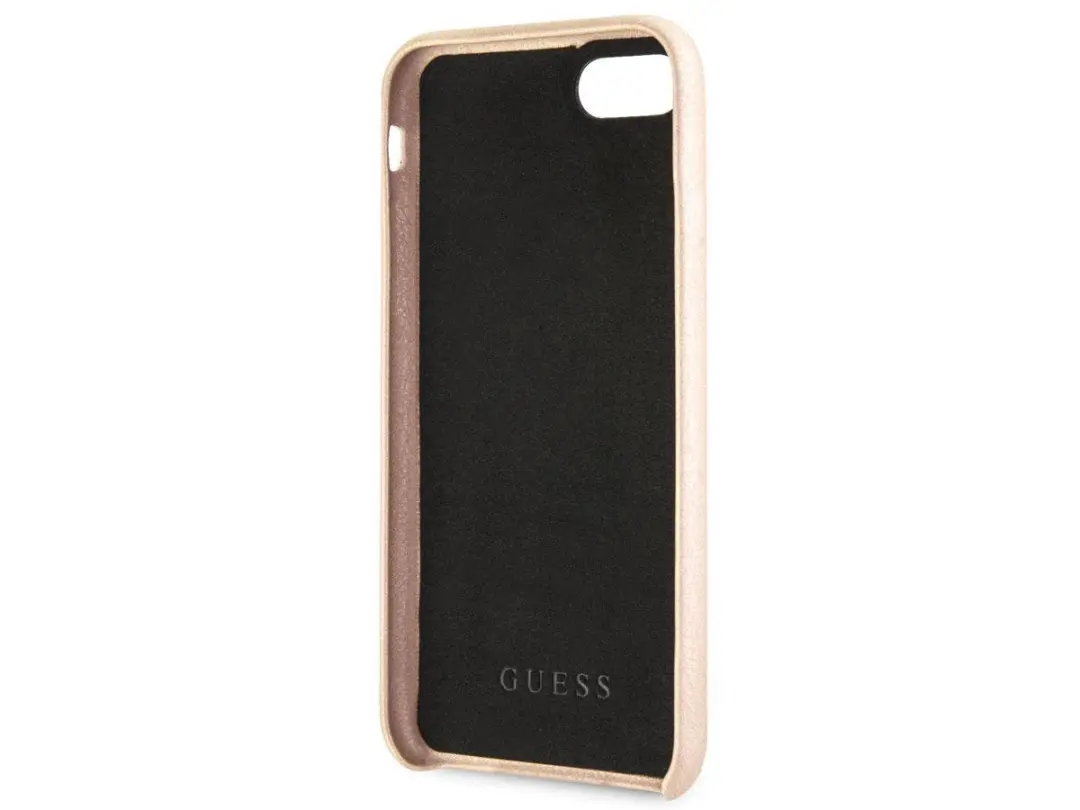 Guess iPhone Backcase - Effen Goud