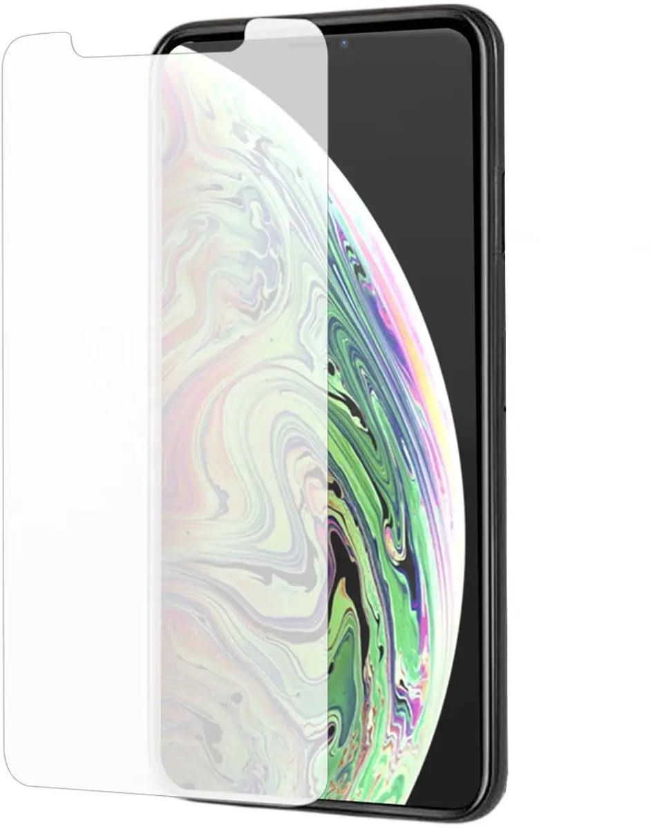 GUESS Schermbeschermer iPhone Xs Max - Onzichtbare Embleemreeks
