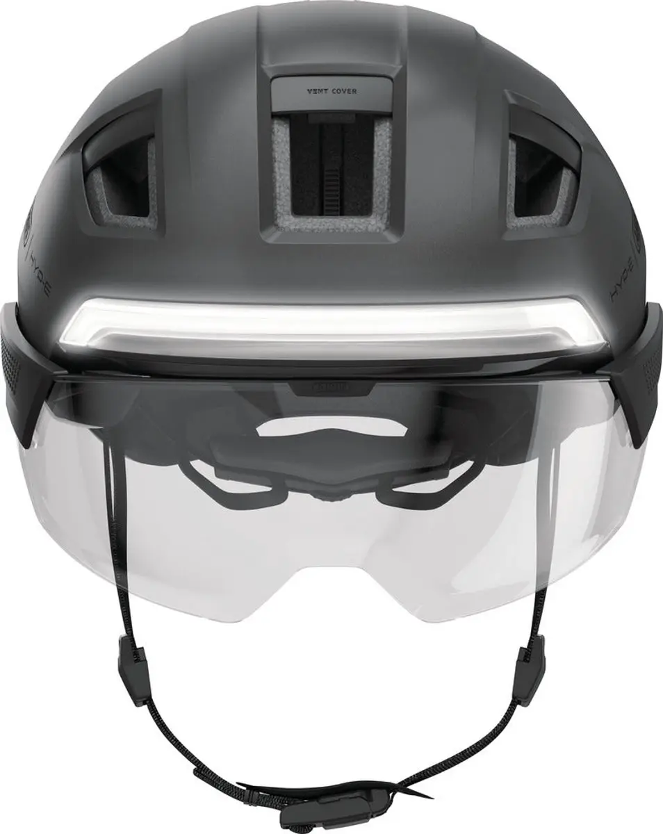 ABUS HYP-E ACE Fietshelm L - 57-61cm - Zwart - NTA-8776
