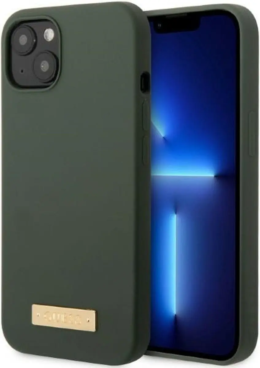 Guess GUHMP13MSBPLA iPhone 13 Hoesje - Groen MagSafe - afbeelding 2 van 6