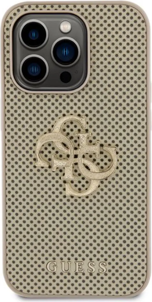 GUESS Perforated Back Case Goud - GUHCP15XPSP4LGD - afbeelding 6 van 6