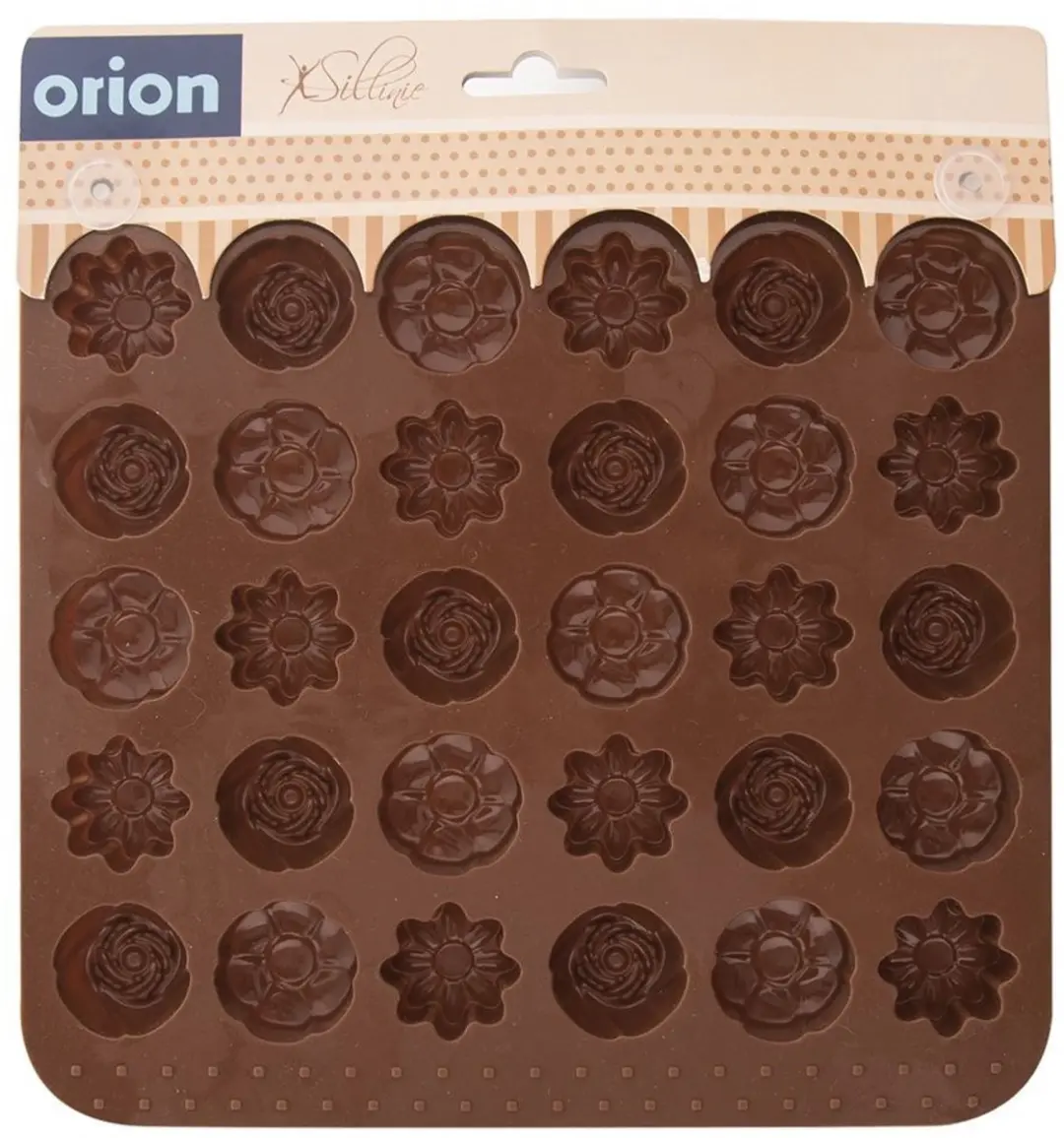 Orion Silicoon Pralinevorm 30 Stuks - Oranje