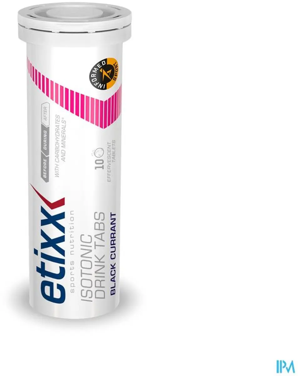 Etixx Isotonic Drink Tabs Sportdrank 30 Stuks - Zwarte Bes