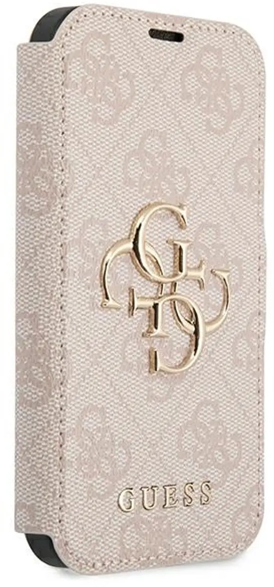 GUESS iPhone 13 Pro Max Bookcase Hoesje 7683 - Roze