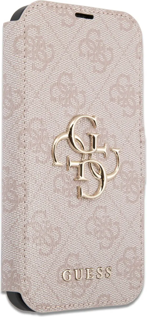GUESS iPhone 13 Pro Max Bookcase Hoesje 7683 - Roze